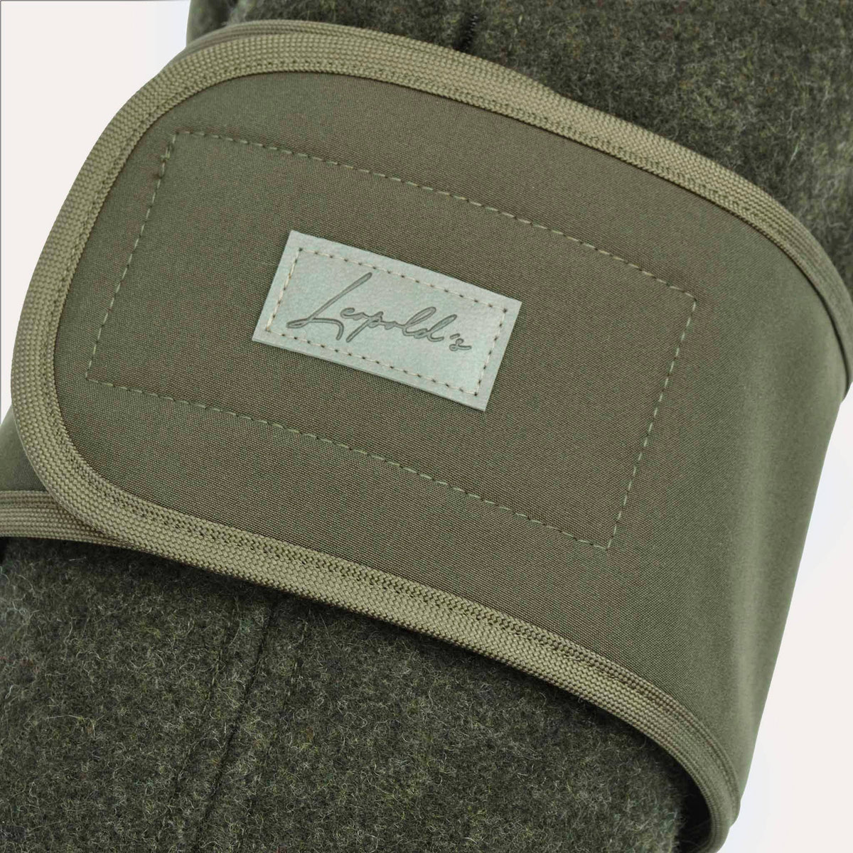 Hundemantel Loden Softshell oliv
