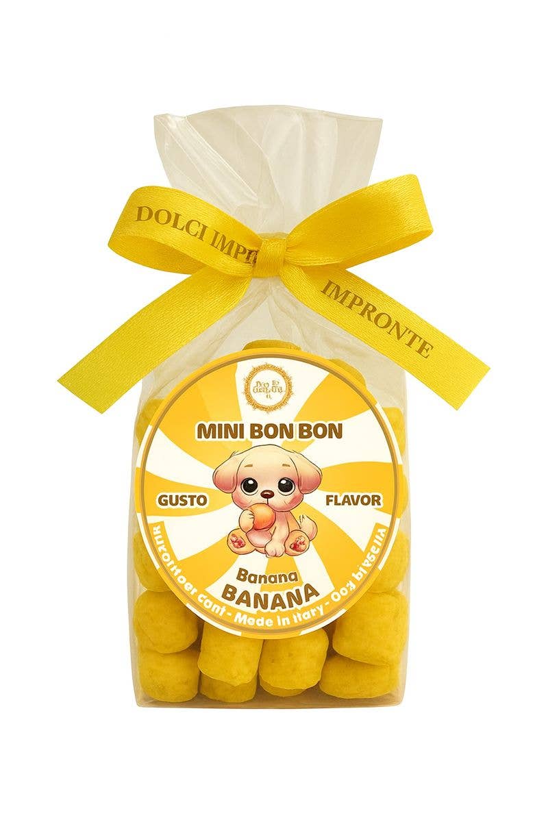 Dolci Impronte | Mini Bonbon Bananengeschmack 180 g