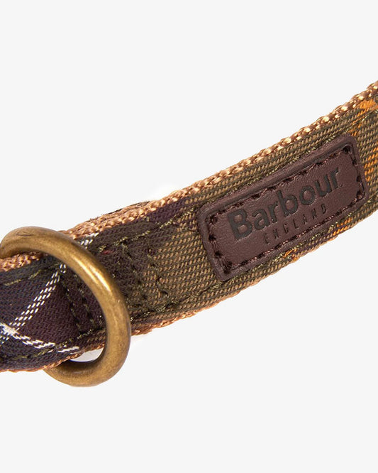Hundehalsband Webbing in Tartan