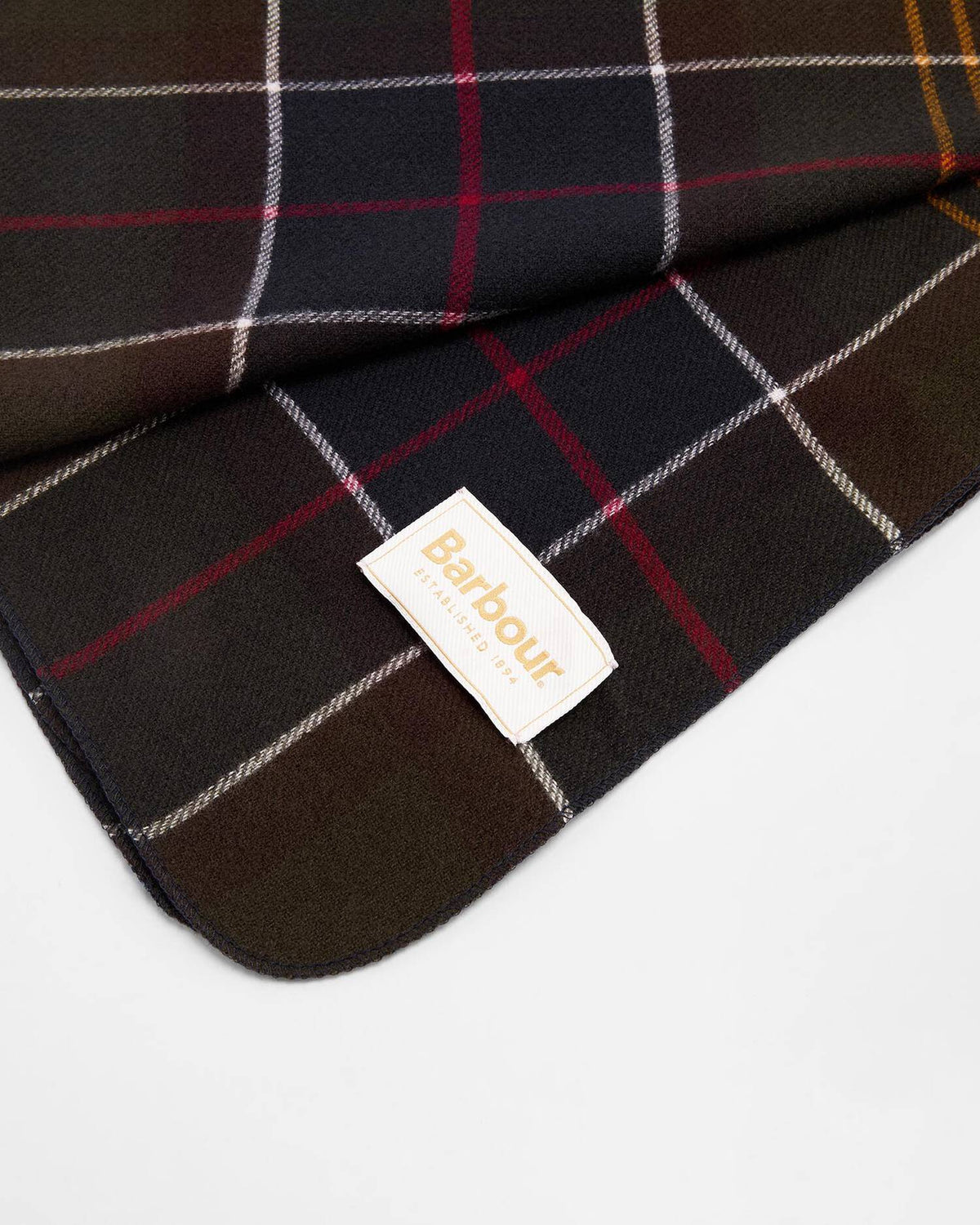 Weiche Hundedecke im Tartan Muster
