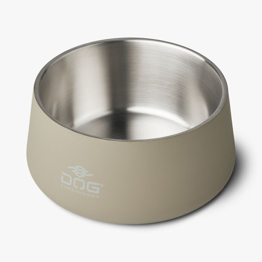 Vega Hundenapf aus Edelstahl - Caffe Latte
