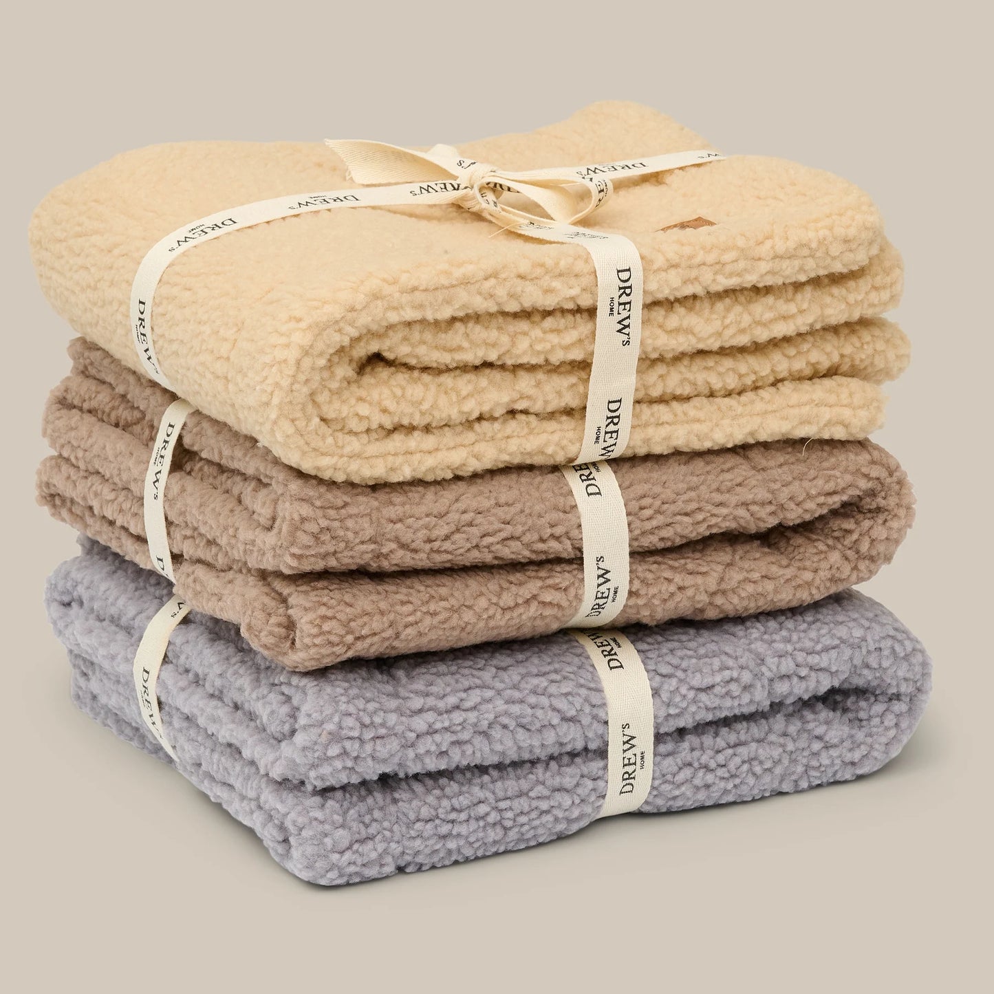 Teddy Hundedecke – Farbe Grau