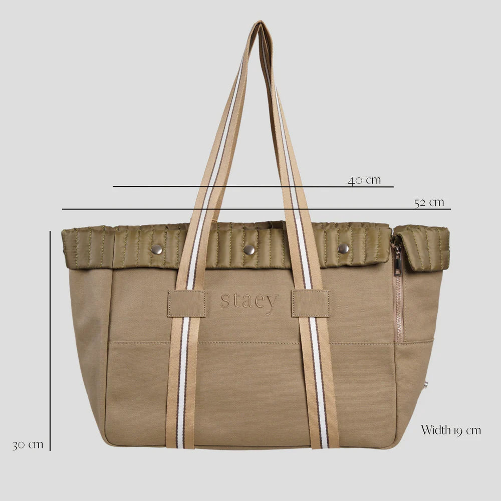 Lily Hundetasche aus Baumwoll-Canvas