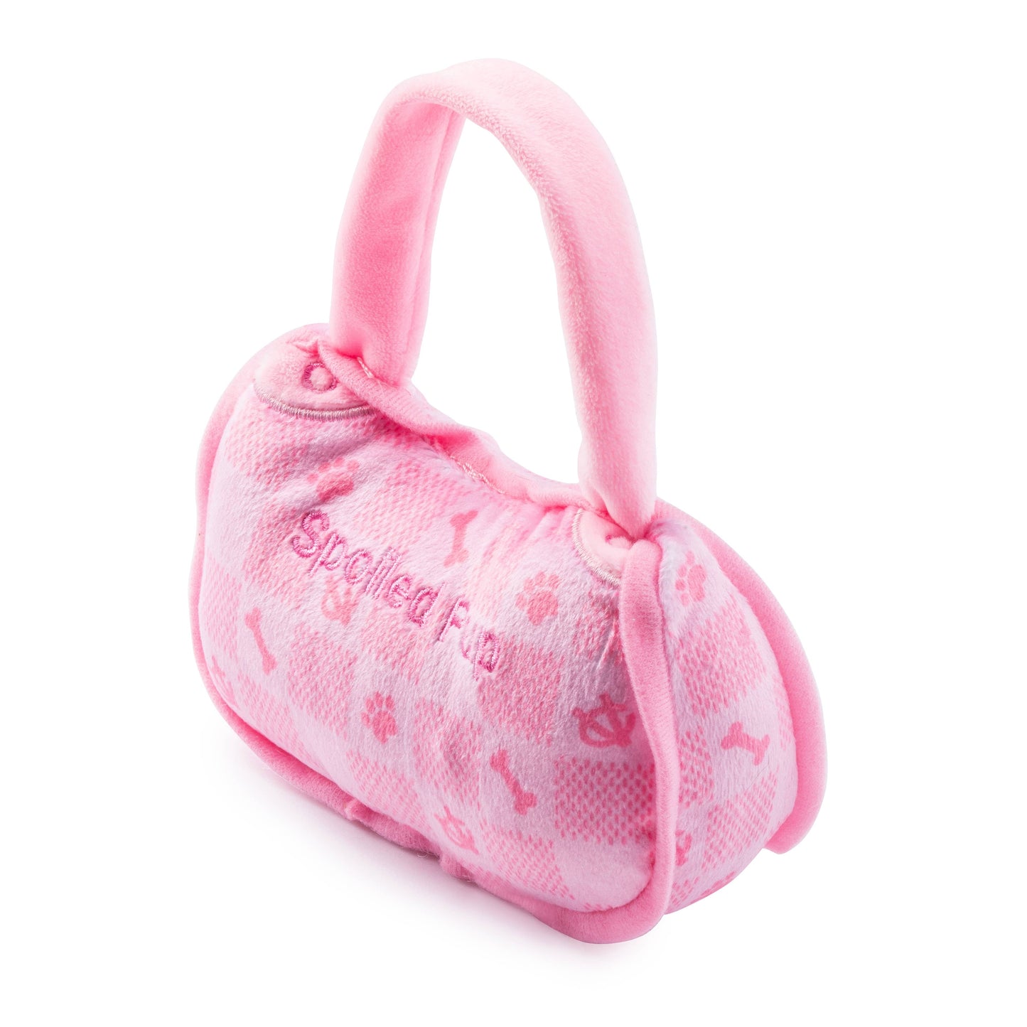 Pink kariert Chewy Vuiton Hundetasche von Haute Diggity Dog
