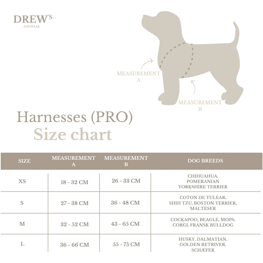 Adjustable PRO Hundegeschirr – Farbe Lavender / Soft