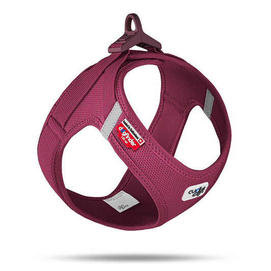 Air-Mesh Clasp Vest Hundegeschirr – Farbe Ruby