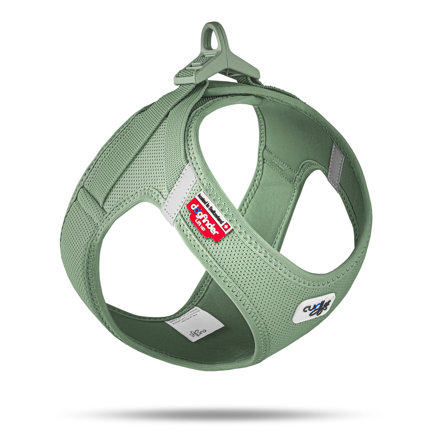 Air-Mesh Clasp Vest Hundegeschirr – Farbe Olive
