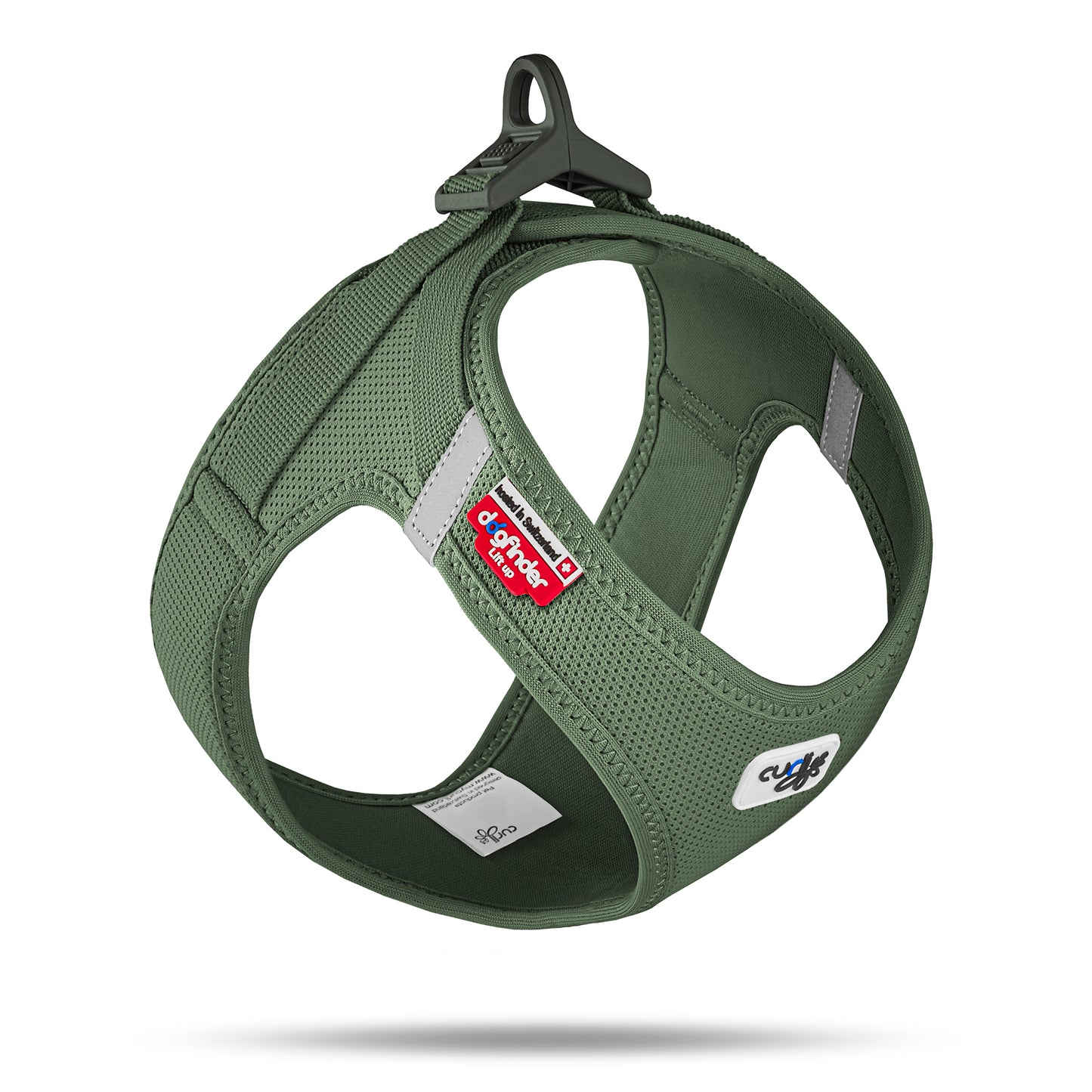 Air-Mesh Clasp Vest Hundegeschirr – Farbe Moss