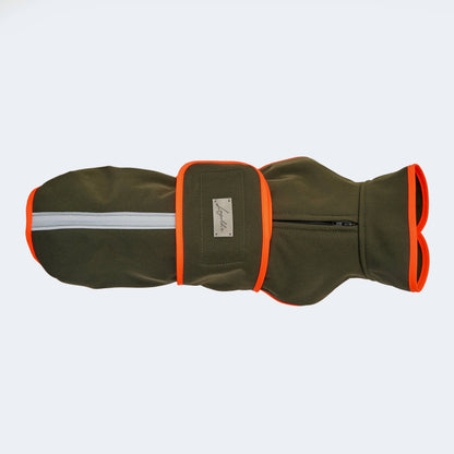 Hundemantel Dackel Softshell Handarbeit