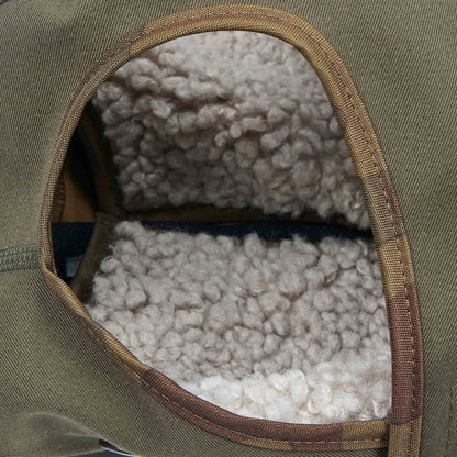 Hunderegenmantel Parka oliv