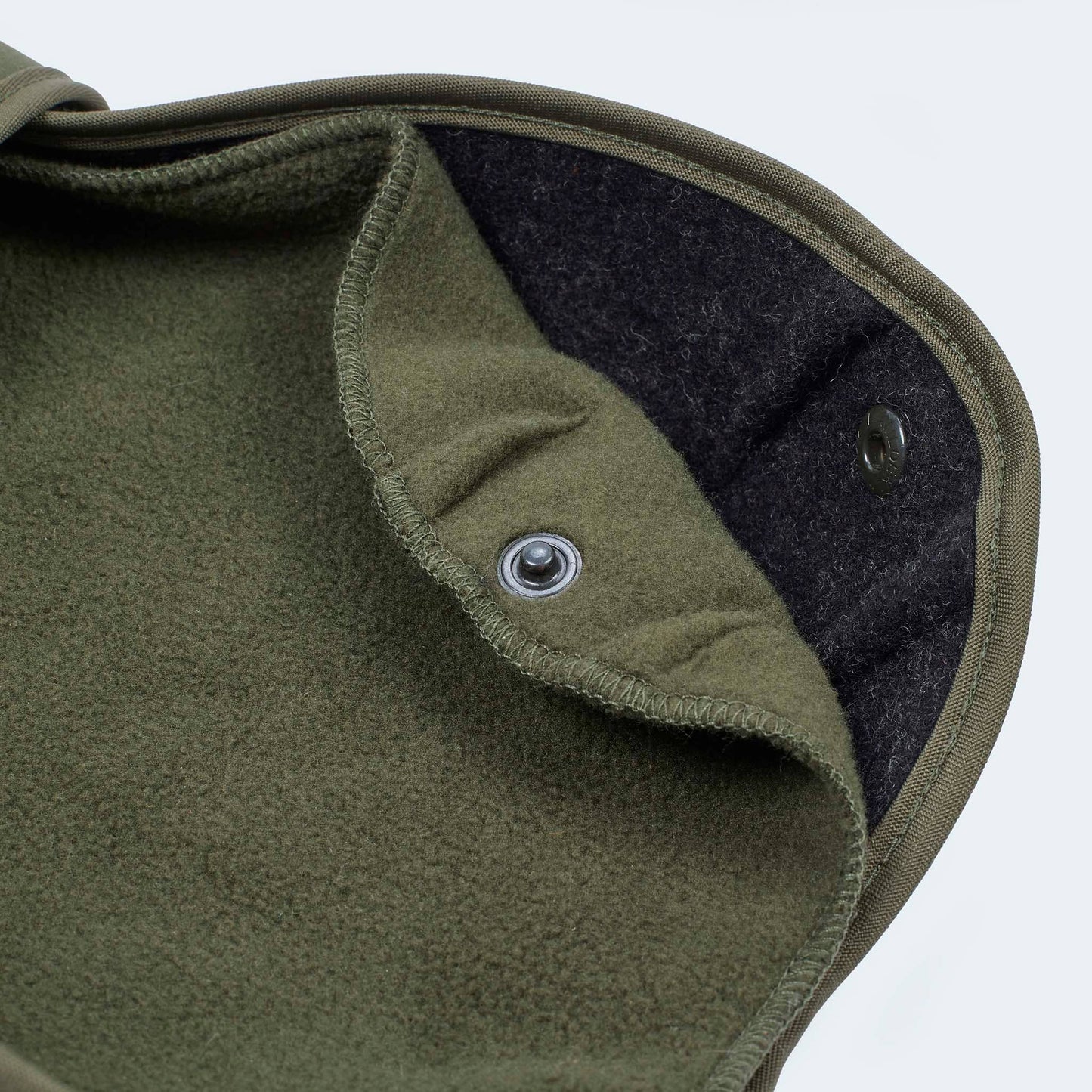 Lodenmantel mit ausknöpfbarem Fleece für Dackel und kleine Hunde