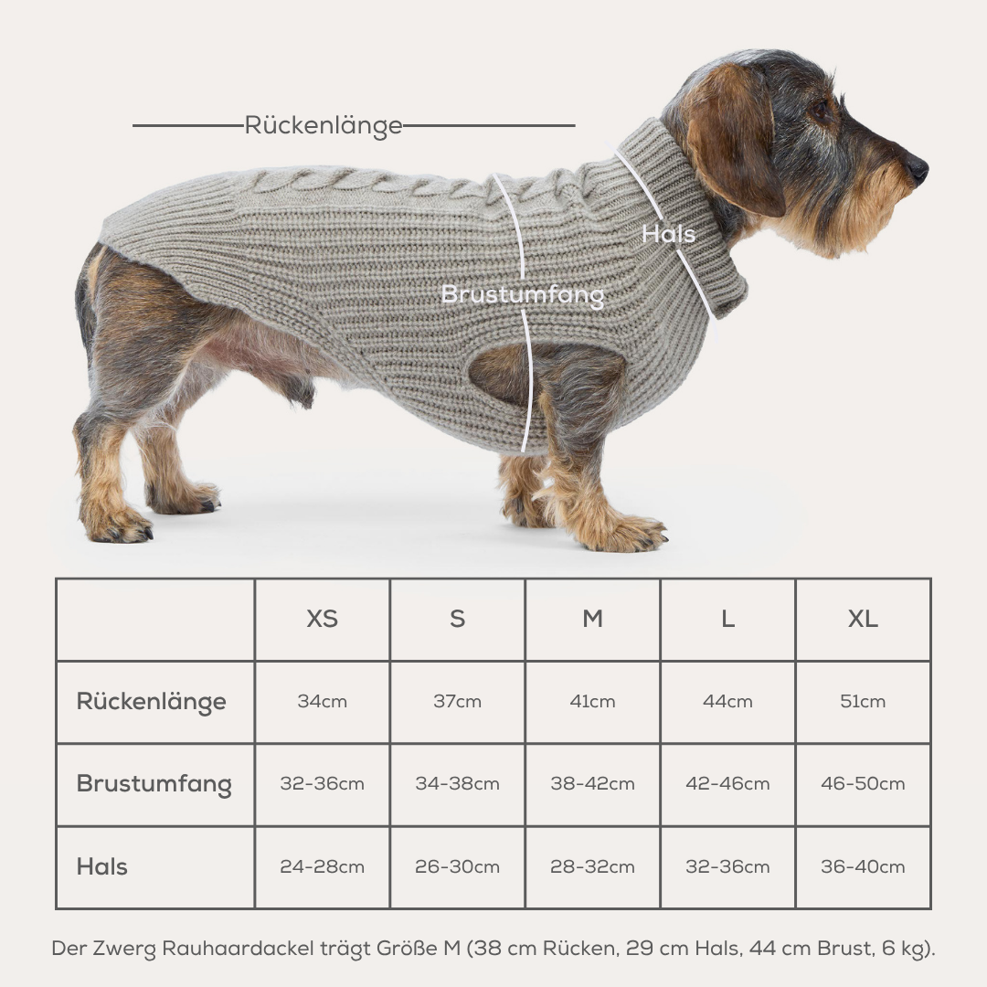 Cashmere Hundestrickpullover