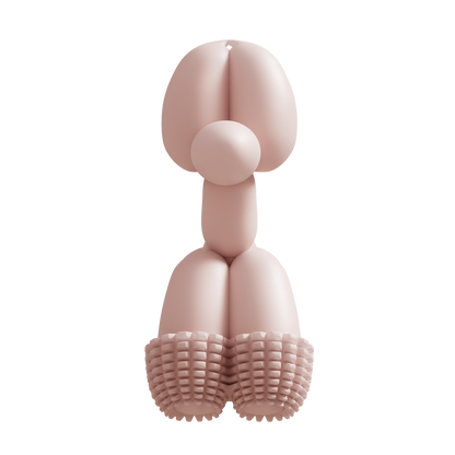 HUNDE-SPIELZEUG | KUNST-BALLON | ROSA | SANDDOG