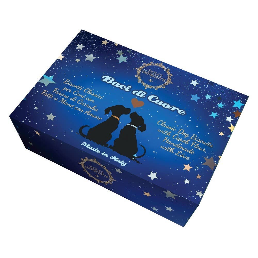 Dolci Impronte Baci di Cuore - Johannisbrotkernmehl-Kekse 250g