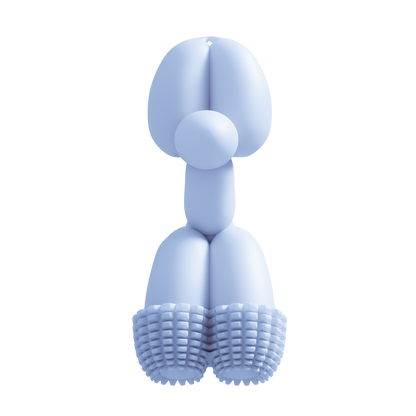 HUNDE-SPIELZEUG | KUNST-BALLON | BLAU | SANDDOG