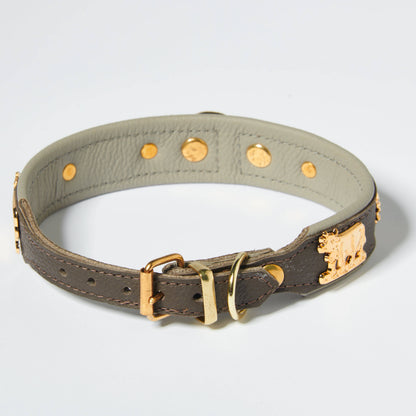 Hundehalsband Kühe Motiv
