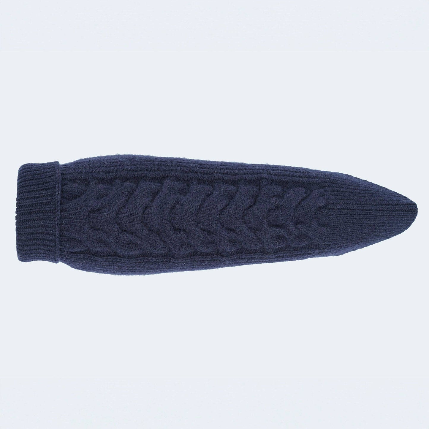 Hundestrickpullover dunkelblau