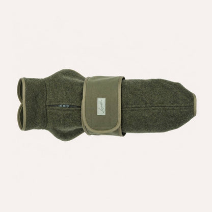 Hundemantel Loden Softshell oliv