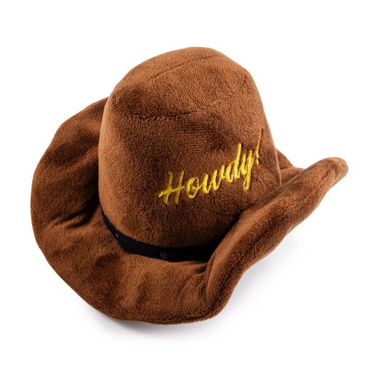 Brauner Cowboy-Hut für Hunde
