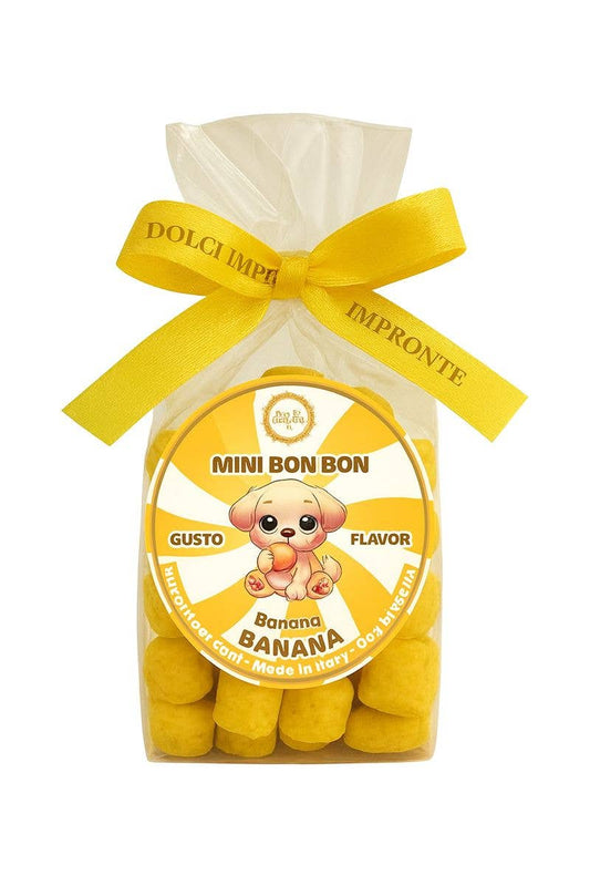 Dolci Impronte | Mini Bonbon Bananengeschmack 180 g