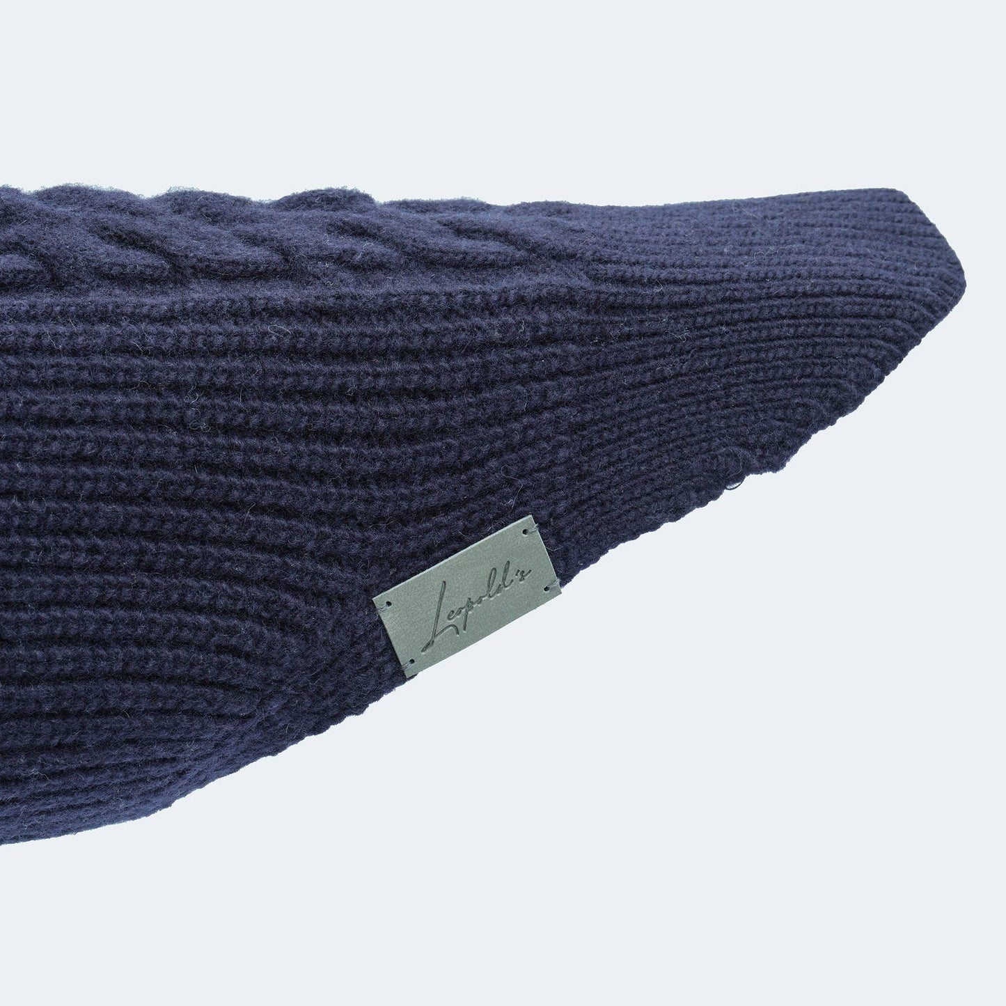 Hundestrickpullover dunkelblau