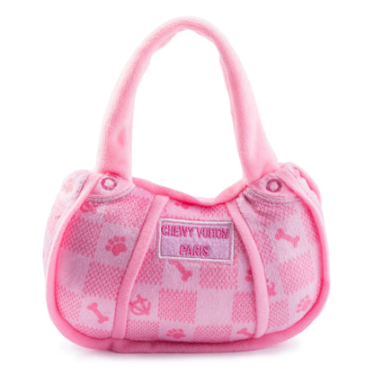 Pink kariert Chewy Vuiton Hundetasche von Haute Diggity Dog