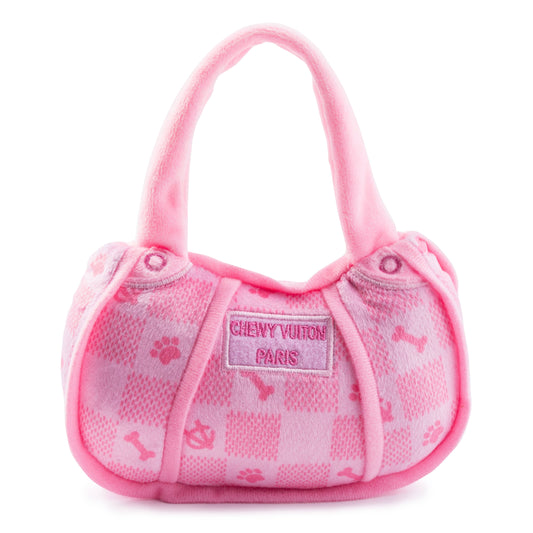 Pink kariert Chewy Vuiton Hundetasche von Haute Diggity Dog