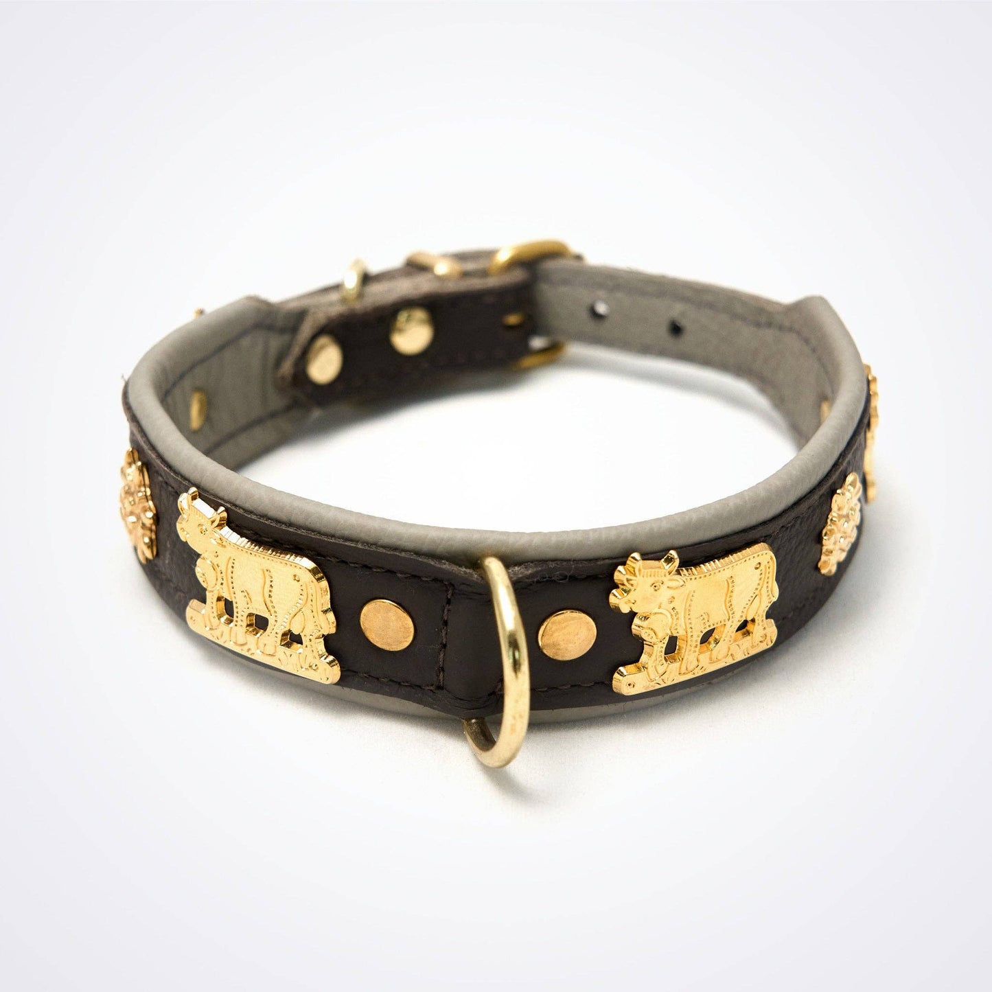 Hundehalsband Kühe Motiv
