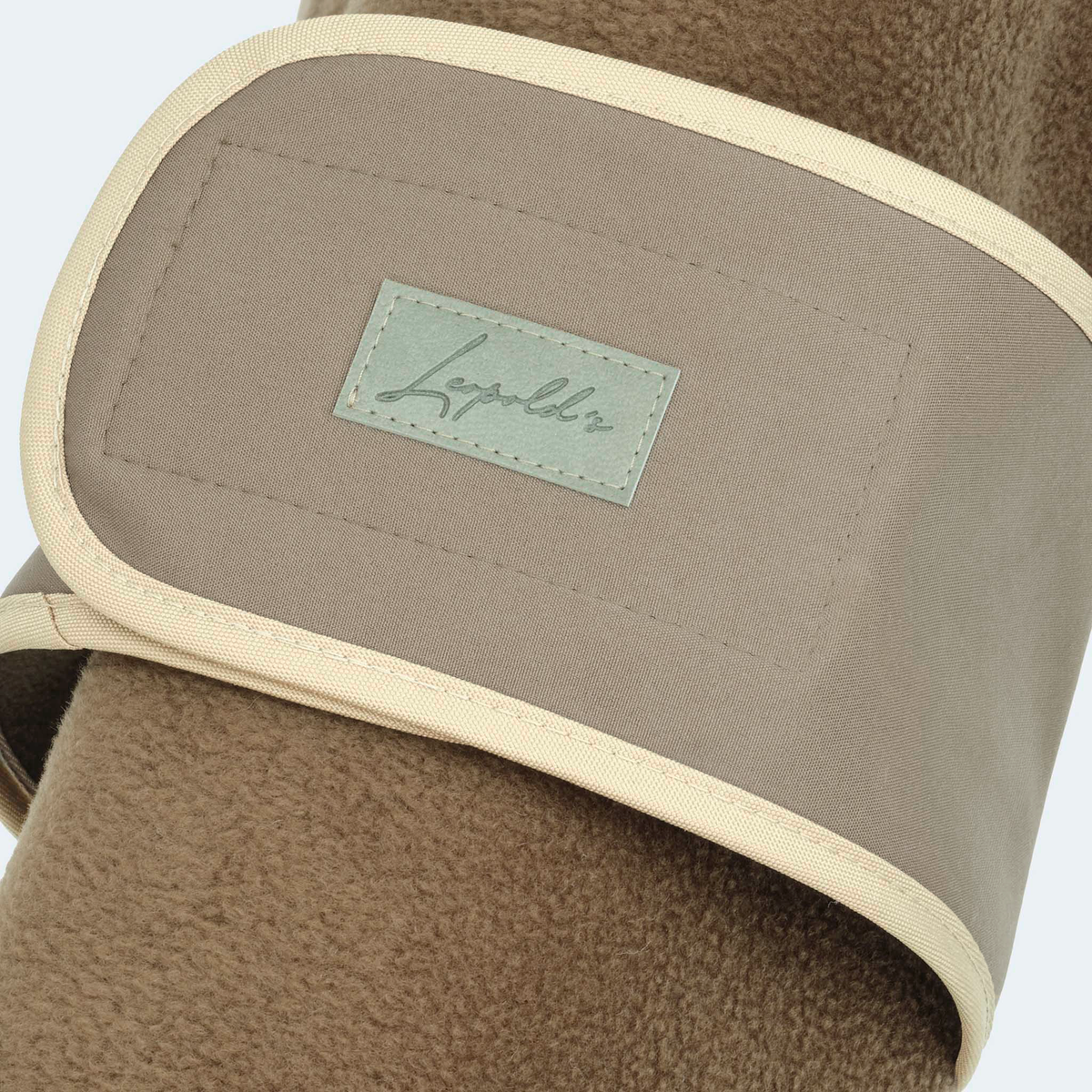 Hundemantel Fleece braun