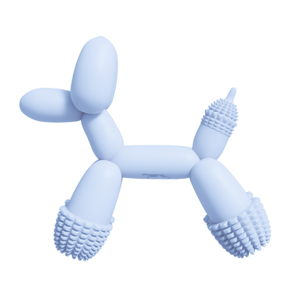 HUNDE-SPIELZEUG | KUNST-BALLON | BLAU | SANDDOG