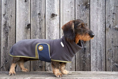 Fleece Dackelpullover Henry in Anthrazit