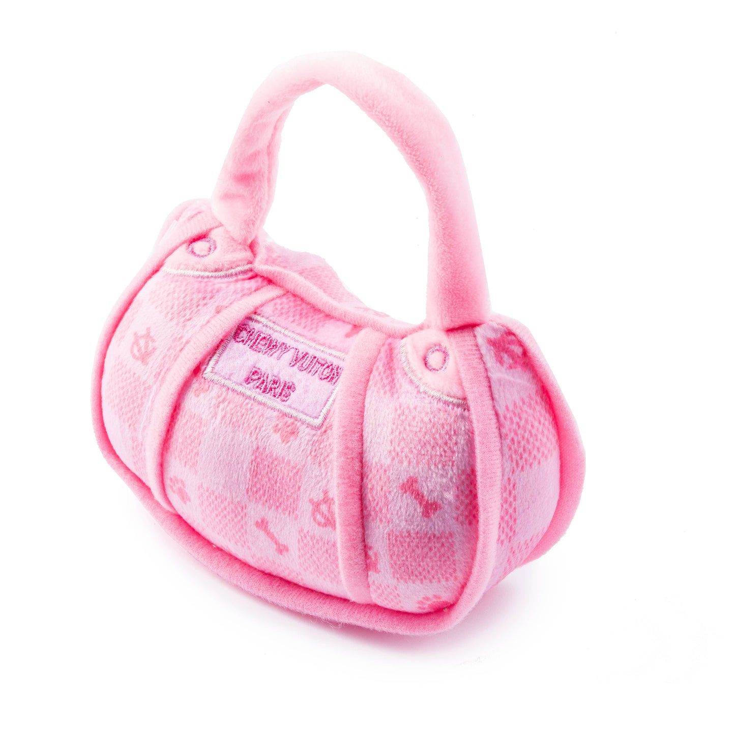 Pink kariert Chewy Vuiton Hundetasche von Haute Diggity Dog
