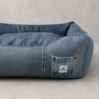 Paco Hundebett aus Vintage Denim