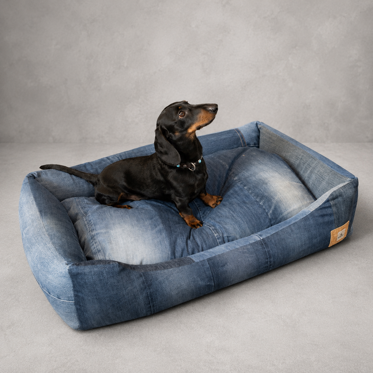 Eldorado Hundebett aus Vintage Denim