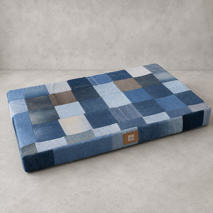 Dormisù Hundebett aus Vintage Denim