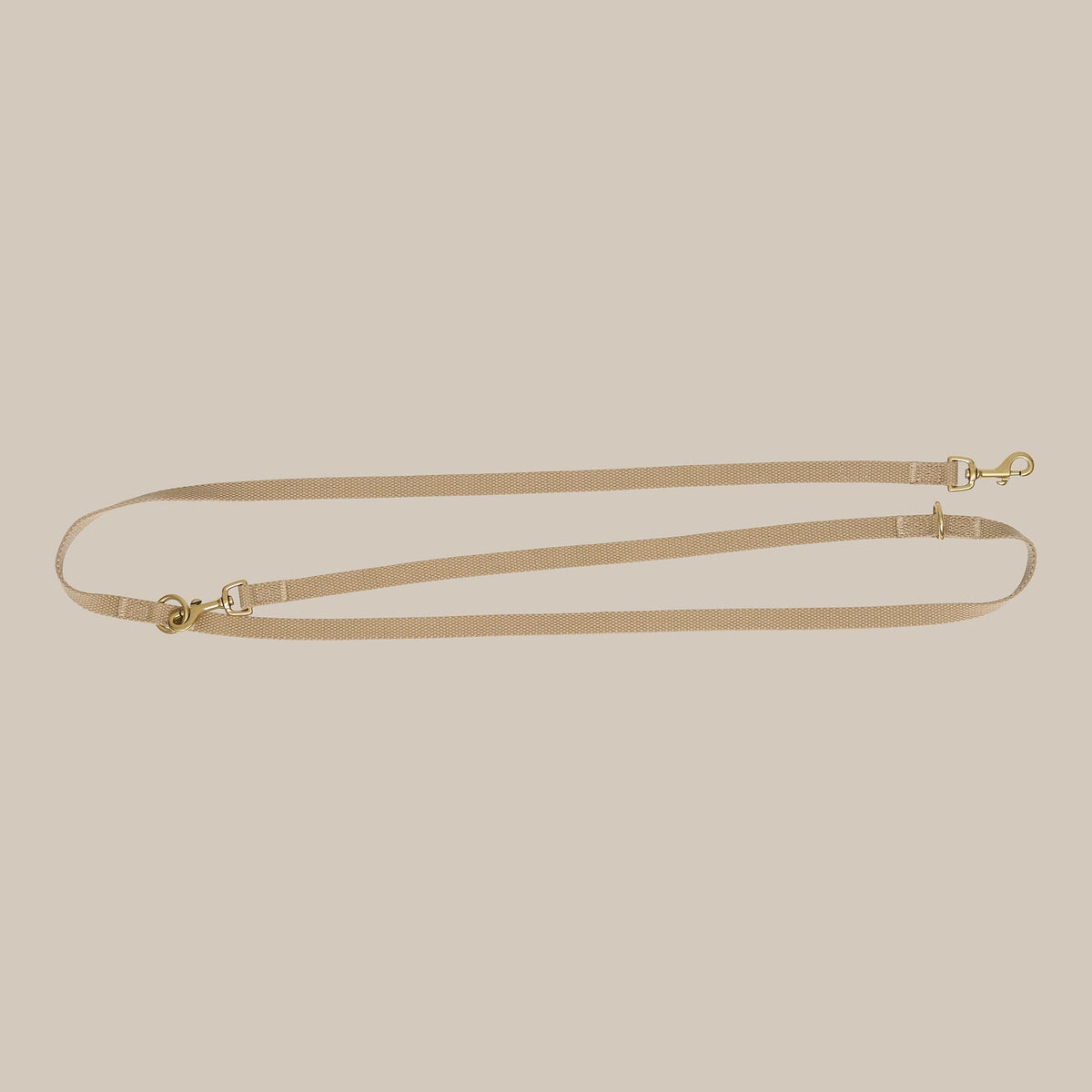 Adjustable Hundeleine – Farbe Beige