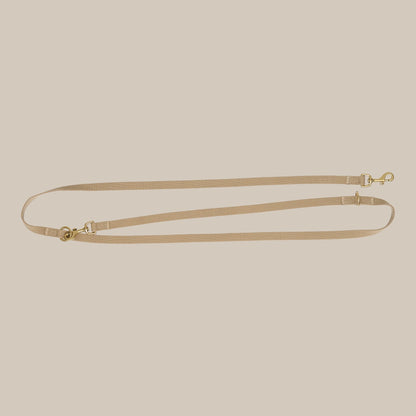 Adjustable Hundeleine – Farbe Beige