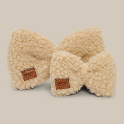 Teddy Butterfly Schleife – Farbe Braun und Beige