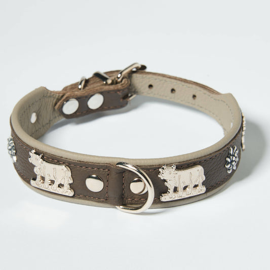 Hundehalsband Kühe Motiv