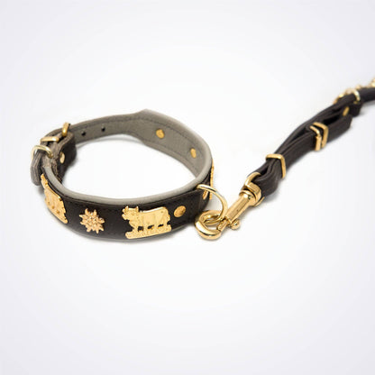 Hundehalsband Kühe Motiv