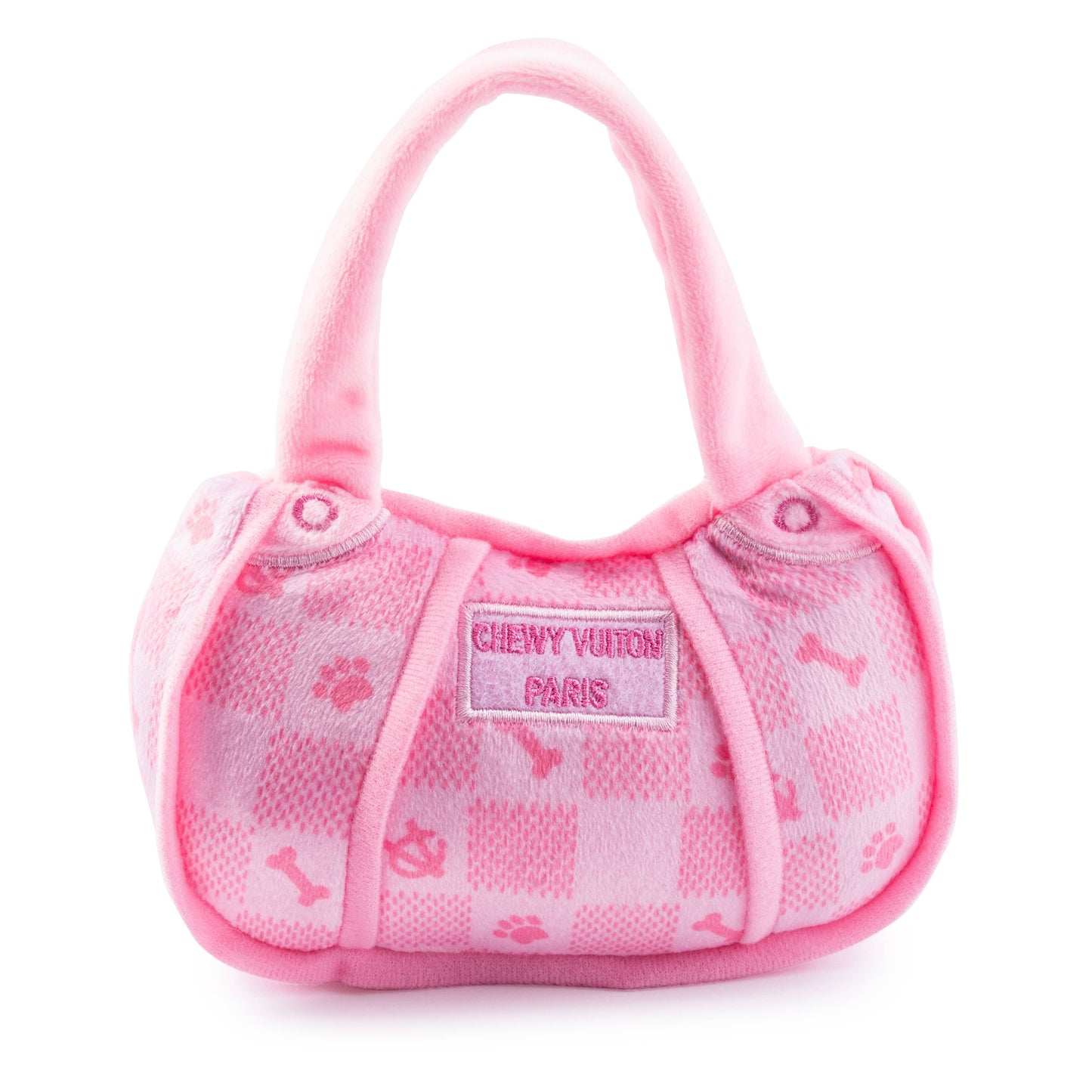 Pink kariert Chewy Vuiton Hundetasche von Haute Diggity Dog