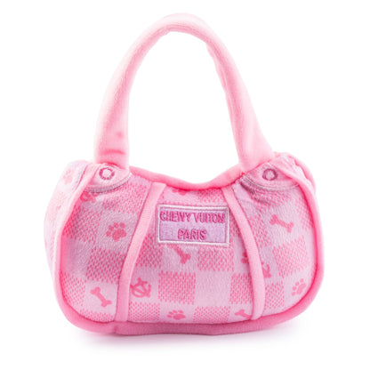 Pink kariert Chewy Vuiton Hundetasche von Haute Diggity Dog