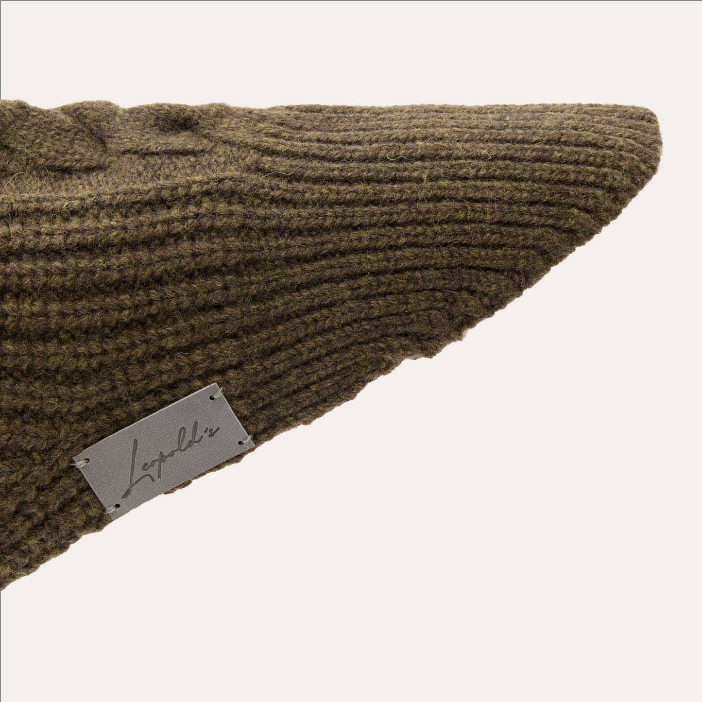 Hundestrickpullover oliv
