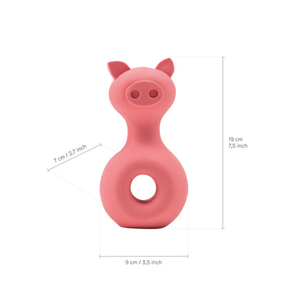Latexspielzeug für Hunde und Katzen in süßer Schweineform