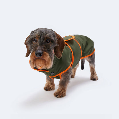 Hundemantel Dackel Softshell Handarbeit