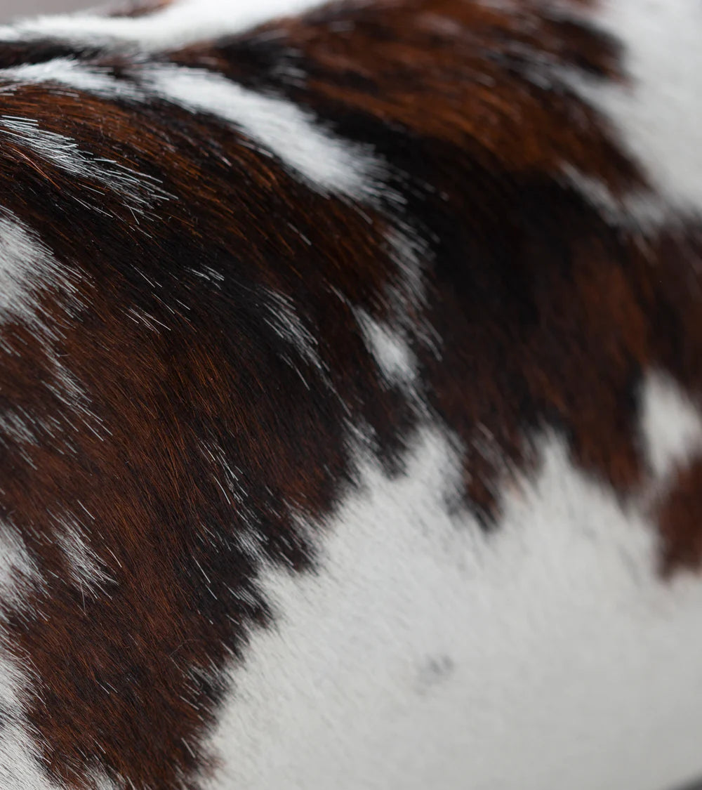 Henri Hundebett aus italienischem Kuhfell - Natur