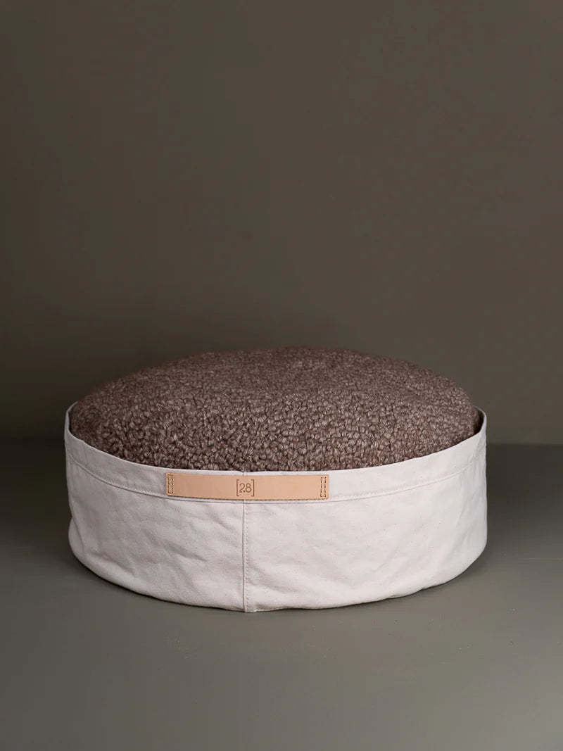 Irving Hundebett aus Baumwoll / Canvas - Natur