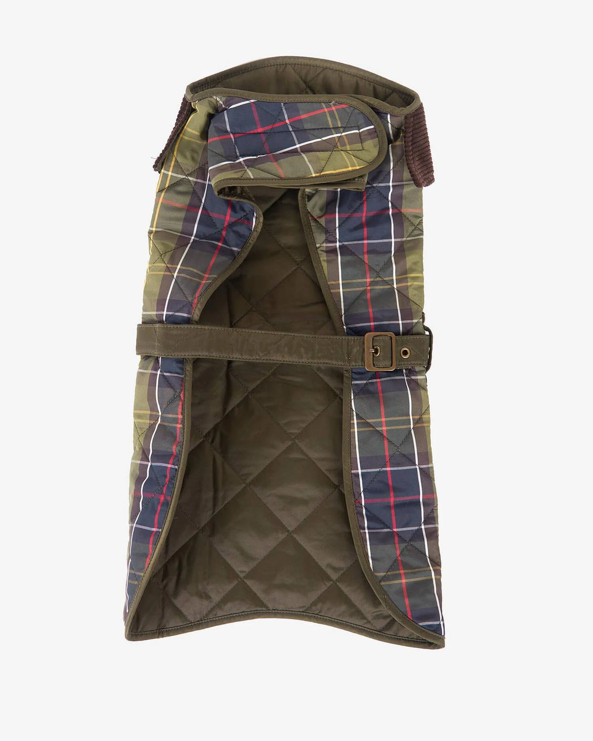 Tartan Gesteppter Hundemantel – Farbe Tartan
