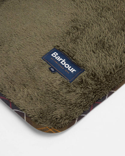 Quilted & Fleece Hundedecke - Farbe Olive