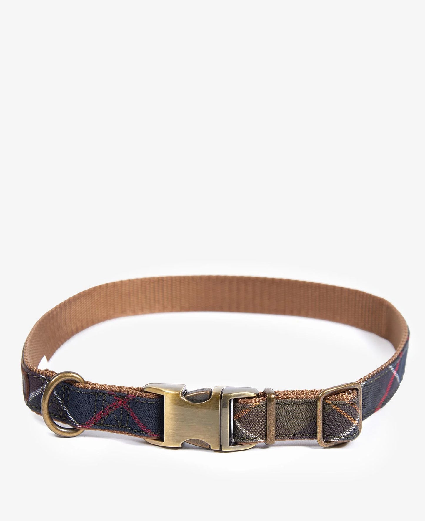 Hundehalsband Webbing in Tartan